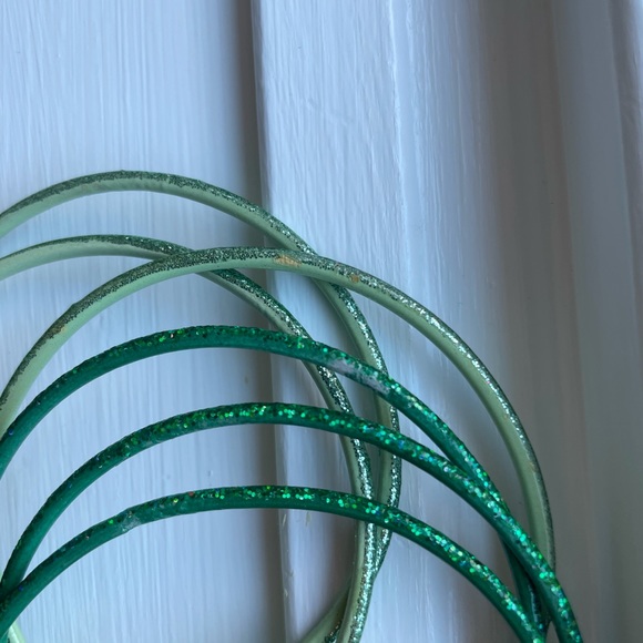 Green bangles | 3 for $10! - Picture 2 of 2